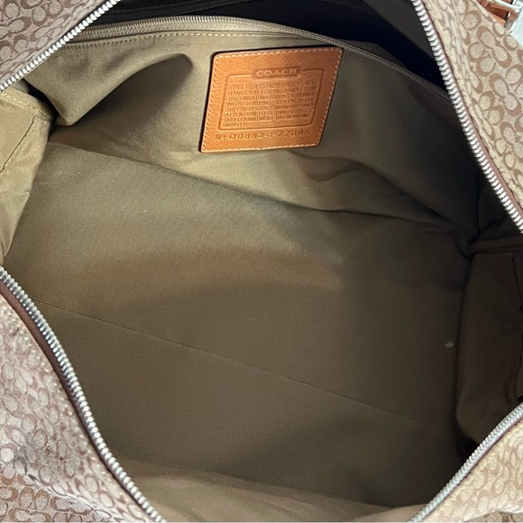 Coach Signature Transatlantic Weekender Duffle Bag - Picture 7 of 12